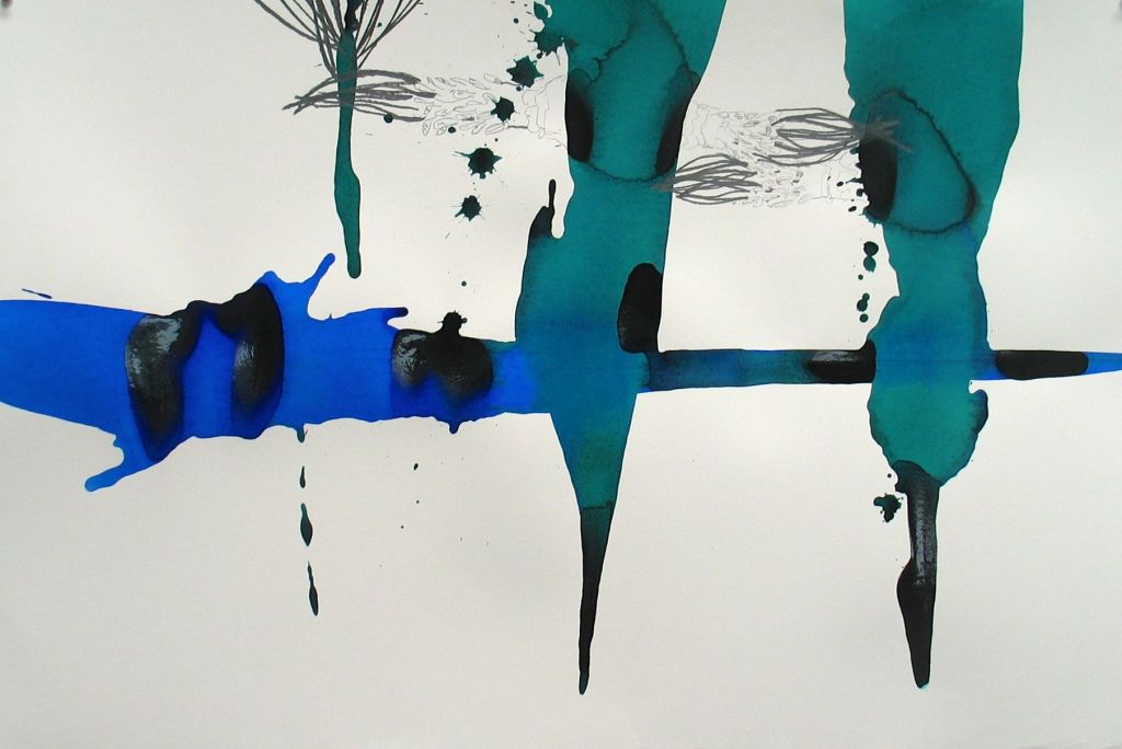 Pinus halepensis(12) 2013 inkt-grafietstift op papier 61 x 92 cm