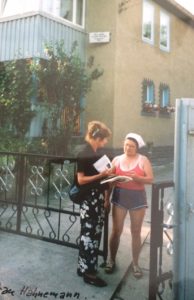 Tautenburg 1991 (mit Frau Hahnemann)